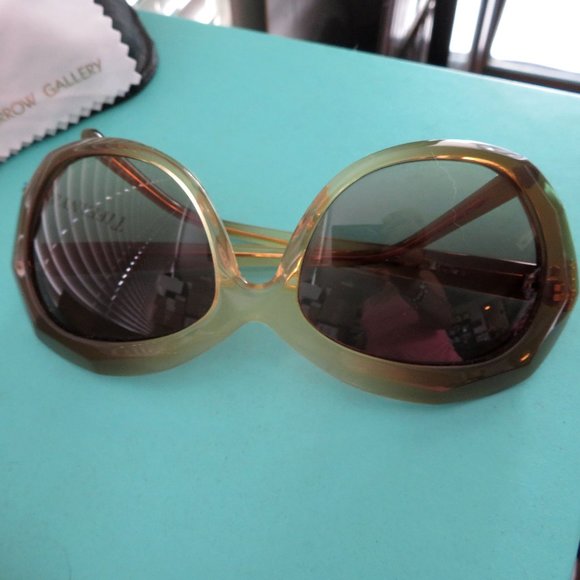 Linda Farrow Luxe Oversized Beveled Sunglasses main image 8